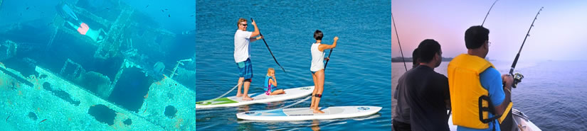 Activities to do on a boat